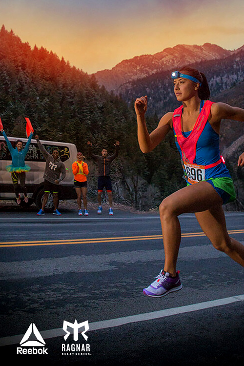 Woman running