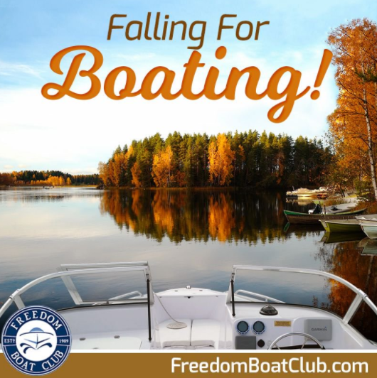 Flyer for Falling for Boating